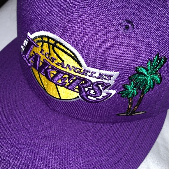 Era Lakers Taco Palm Tree Fitted Hat 